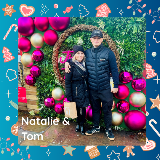 Natalie and Tom